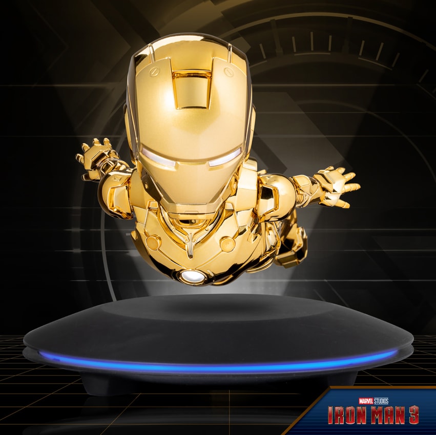 Levitating iron man figure cheap