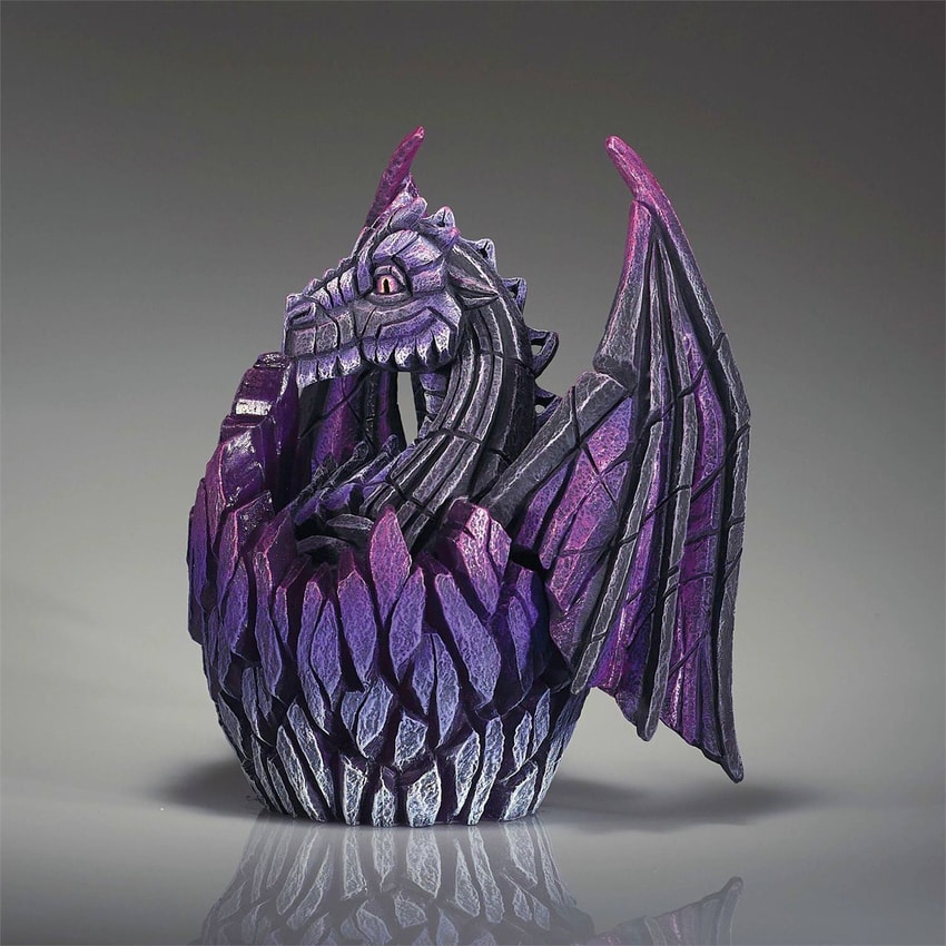 Edge Sculpture Lit Dragon Egg (Purple) Statues - Prototype Shown View 5