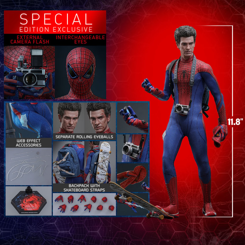 The Amazing Spider-Man Sixth Scale Figure by Hot Toys | Sideshow