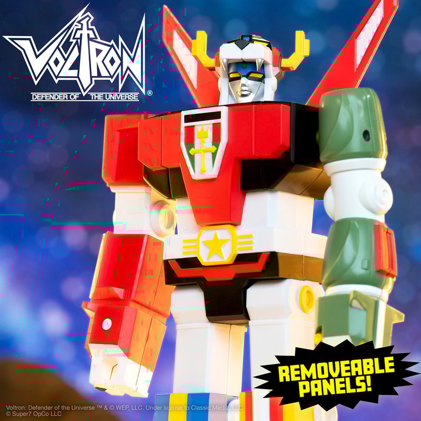 Voltron Super Cyborg (Full Color) Collectible Figure by Super7