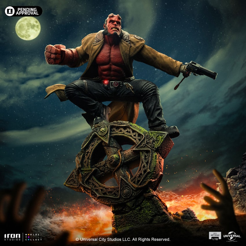Hellboy Hellboy 1:10 Scale Statue - Prototype Shown View 1