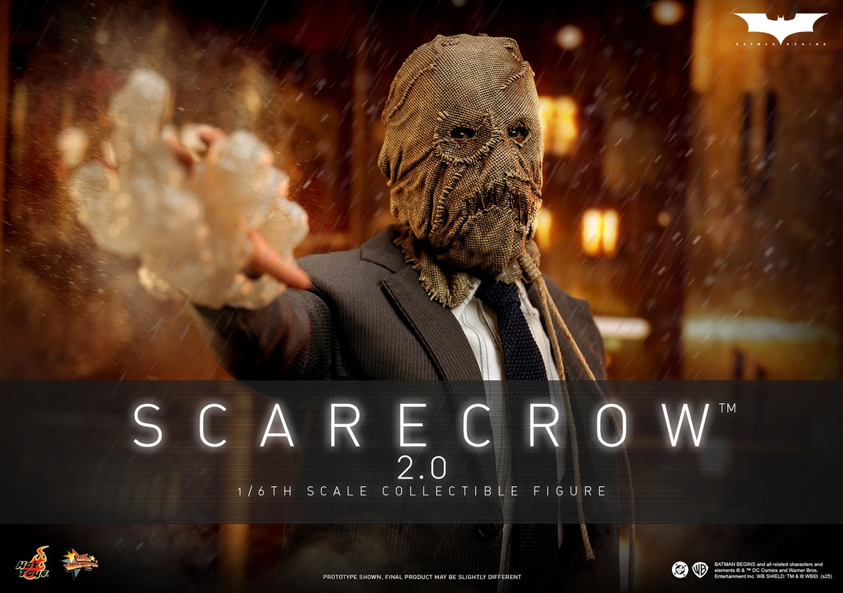 (未使用･未開封品)　Psychobilly Scarecrow og8985z Preventa Abierta] Batman: The Animated Series Scarecrow One | Avso