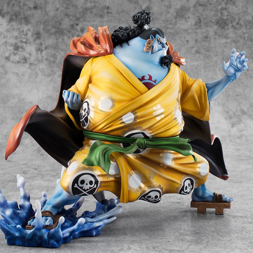 One Piece Knight of the Sea Jinbe Collectible Figure - Prototype Shown View 5