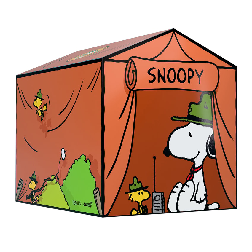 Peanuts Beagle Scout Snoopy Vinyl Collectible - Prototype Shown View 6