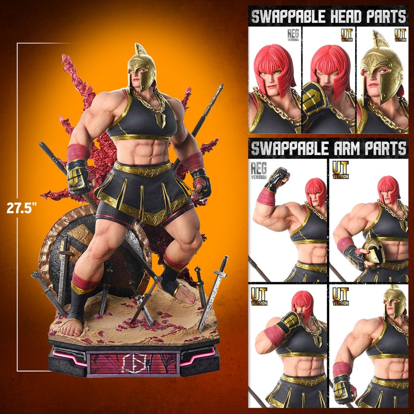 Street Fighter Marisa (Ultimate Version) Quarter Scale Statue - Prototype Shown View 2