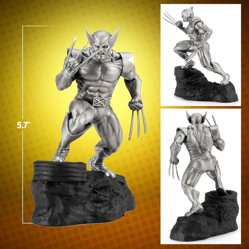 フィギュア（Hallmarkのfine pewter） Wolverine Logan Pewter Collectible by Royal Selangor | Sideshow
