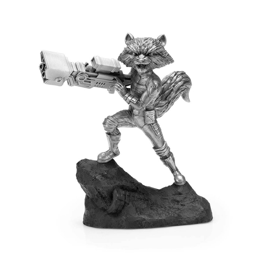 Rocket Raccoon Pewter Collectible by Royal Selangor | Sideshow
