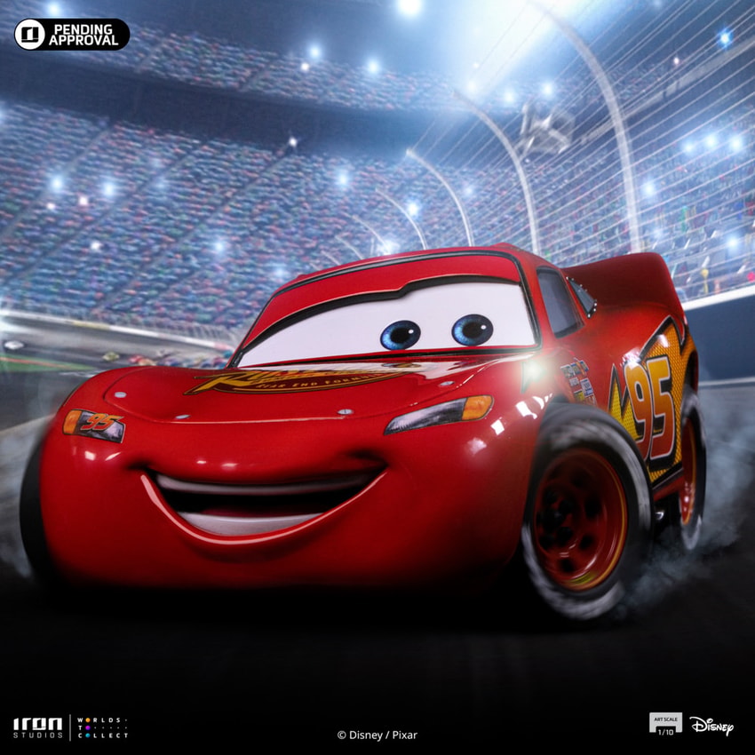 Disney Lightning McQueen 1:10 Scale Statue  Collector Edition - Prototype Shown View 3