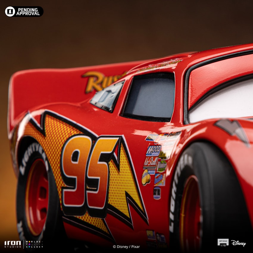 Cars Lightning McQueen フィギュア(レア) Mattel Disney Cars EXTREMELY RARE Lightning Mcqueen