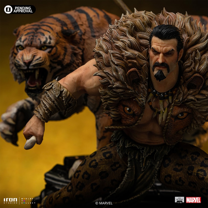 Marvel Kraven 1:10 Scale Statue - Prototype Shown View 6