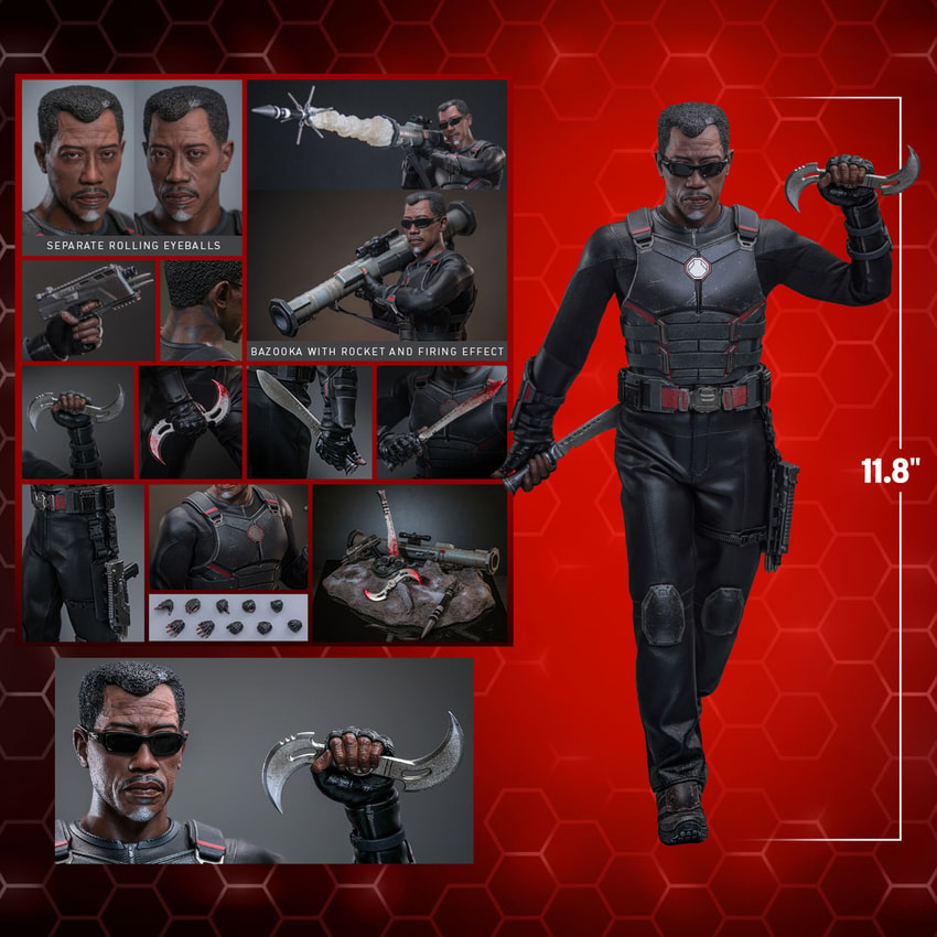 Marvel Blade Sixth Scale Figure - Prototype Shown View 2