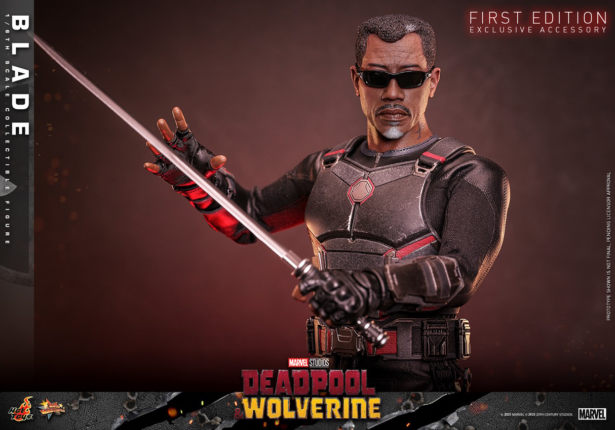 Marvel Blade Sixth Scale Figure - Prototype Shown View 3