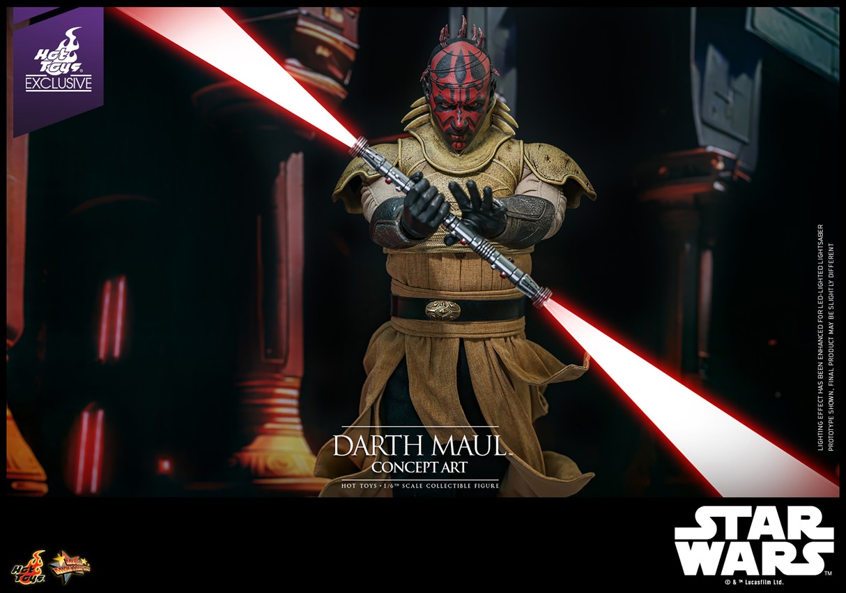 Darth Maul (Concept Art) Sixth Scale Figure by Hot Toys