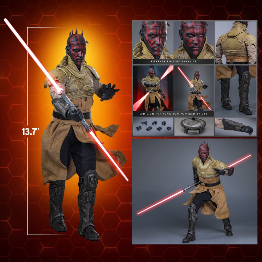 Darth Maul (Concept Art) Sixth Scale Figure by Hot Toys