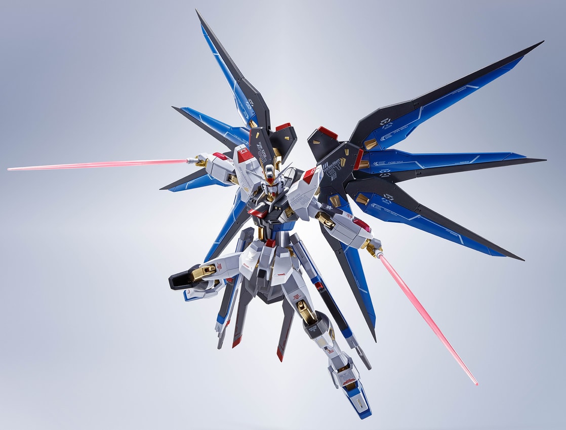 ロボット BANDAI L BUILD STRIKE FREEDOM GUNDAM Tamashii Nations Releases 