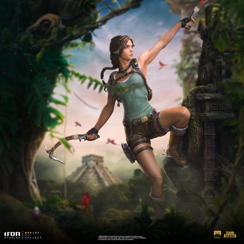 Lara Croft Deluxe 1:10 Art Scale Statue by Iron Studios