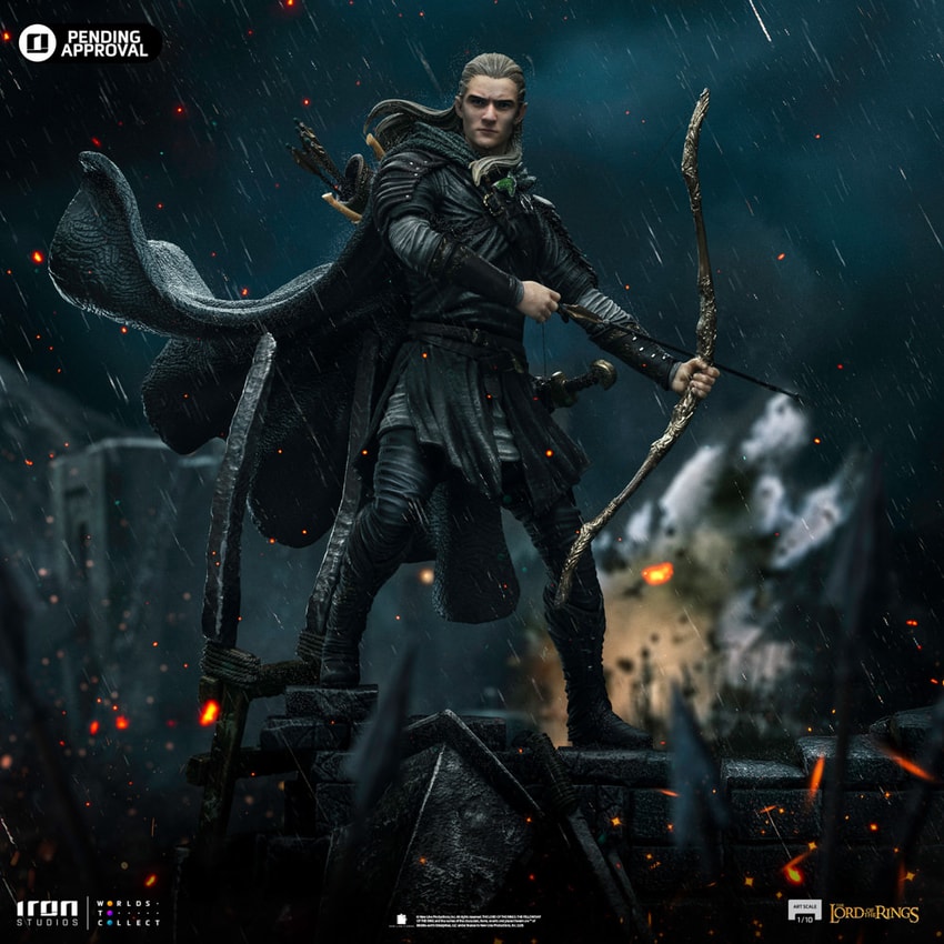 Legolas Unleashed 1:10 Art Scale Statue by Iron Studios