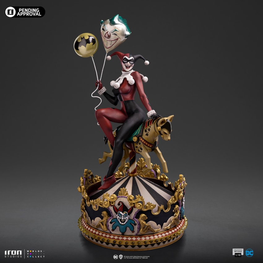 Harley Quinn Unleashed 1:10 Art Scale Statue by Iron Studios