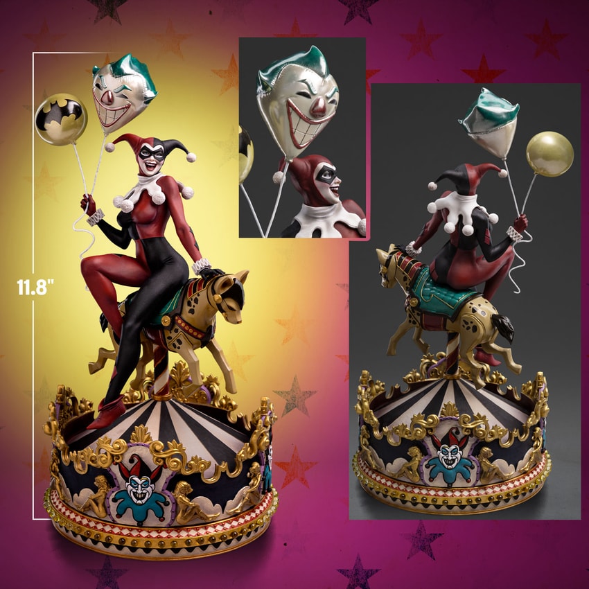 Harley Quinn Unleashed 1:10 Art Scale Statue by Iron Studios
