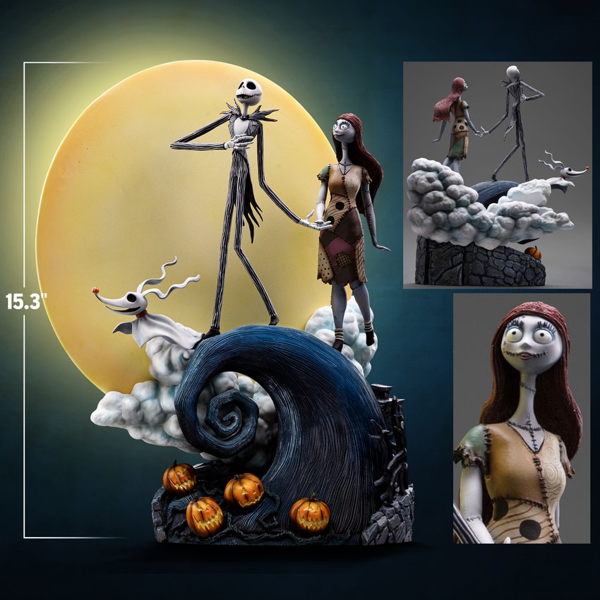 Jack and Sally Deluxe 1:10 Art Scale Statue by Iron Studios Jack and Sally Deluxe 1:10 Art Scale Statue by Iron Studios