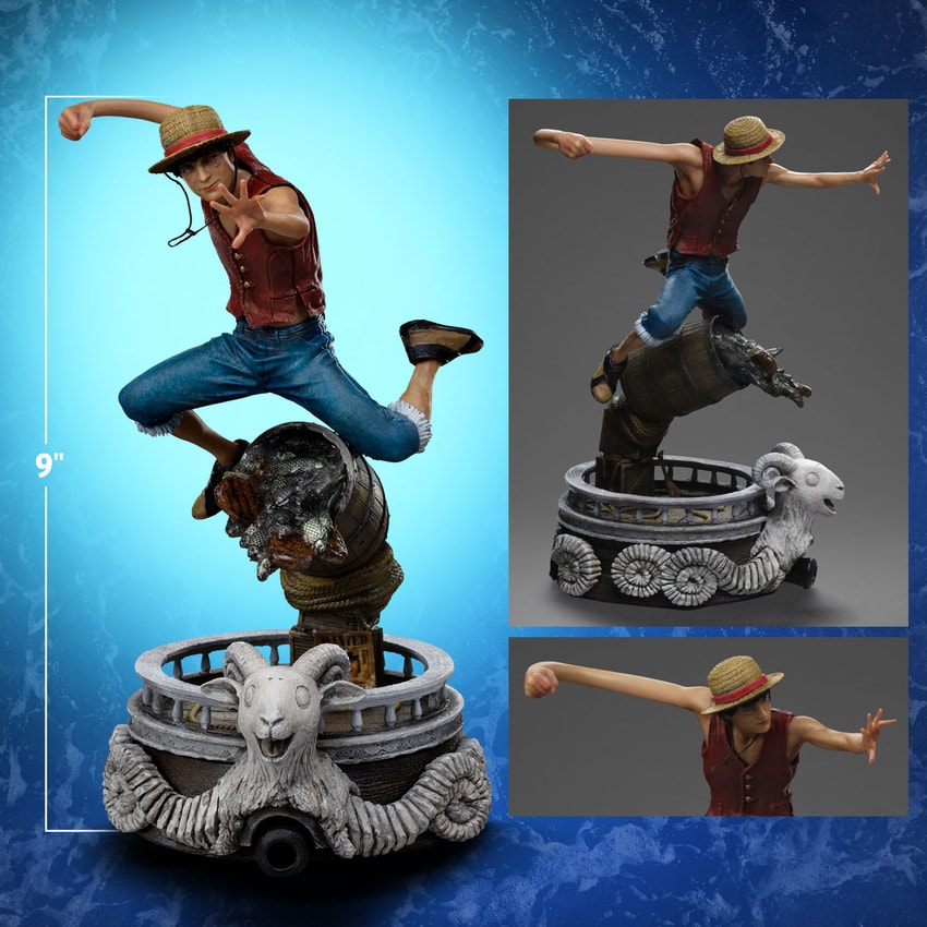 Luffy 1:10 Art Scale Statue by Iron Studios | Sideshow