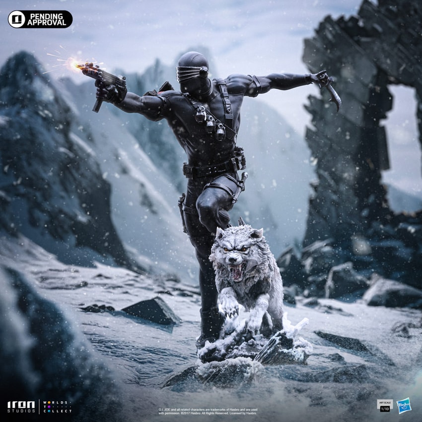 Snake Eyes 1:10 Art Scale Statue by Iron Studios | Sideshow