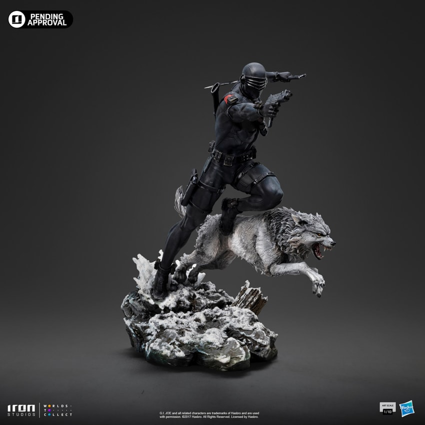 Snake Eyes 1:10 Art Scale Statue by Iron Studios | Sideshow