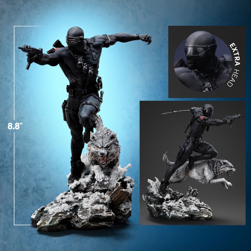 Snake Eyes 1:10 Art Scale Statue by Iron Studios | Sideshow