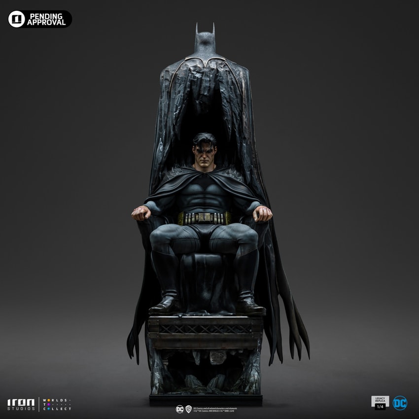 Batman and Bruce Wayne Quarter Scale Statue by Iron Studios
