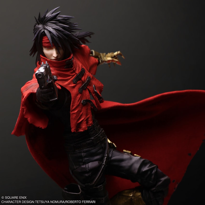 Final Fantasy Vincent Valentine Action Figure - Prototype Shown View 3