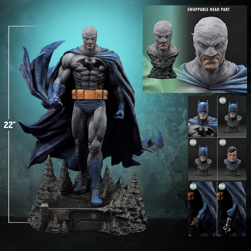 DC Comics Batman (Deluxe Bonus Version) Quarter Scale Statue - Prototype Shown View 2
