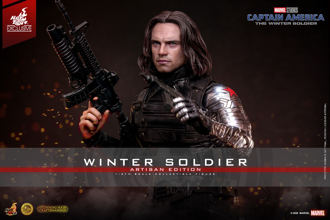 1/6 HOTTOYS アベンジャーズ ウィンター・ソルジャー CS76 Winter Soldier Sixth Scale Collectible Figure by Hot Toys