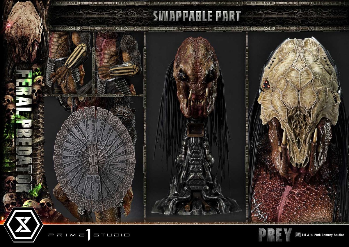 Predator Feral Predator 1:3 Scale Statue - Prototype Shown View 6