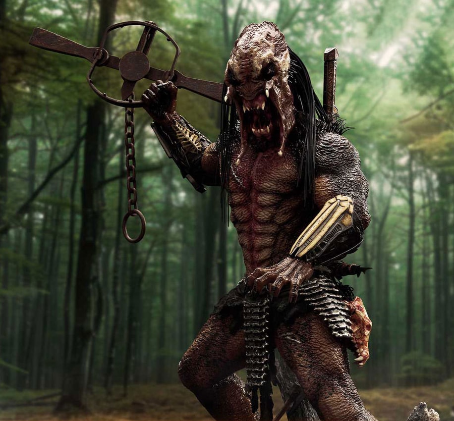 Predator Feral Predator (Deluxe Version) 1:3 Scale Statue - Prototype Shown View 4