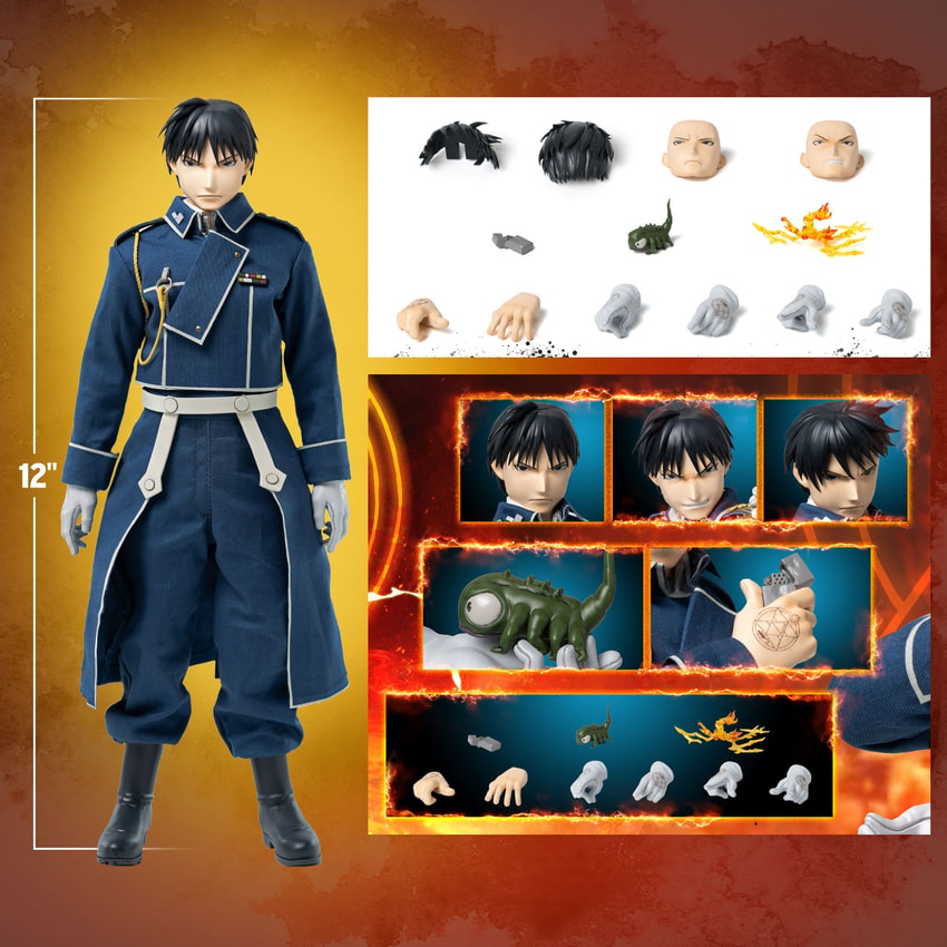 Fullmetal Alchemist Roy Mustang Sixth Scale Figure - Prototype Shown View 2
