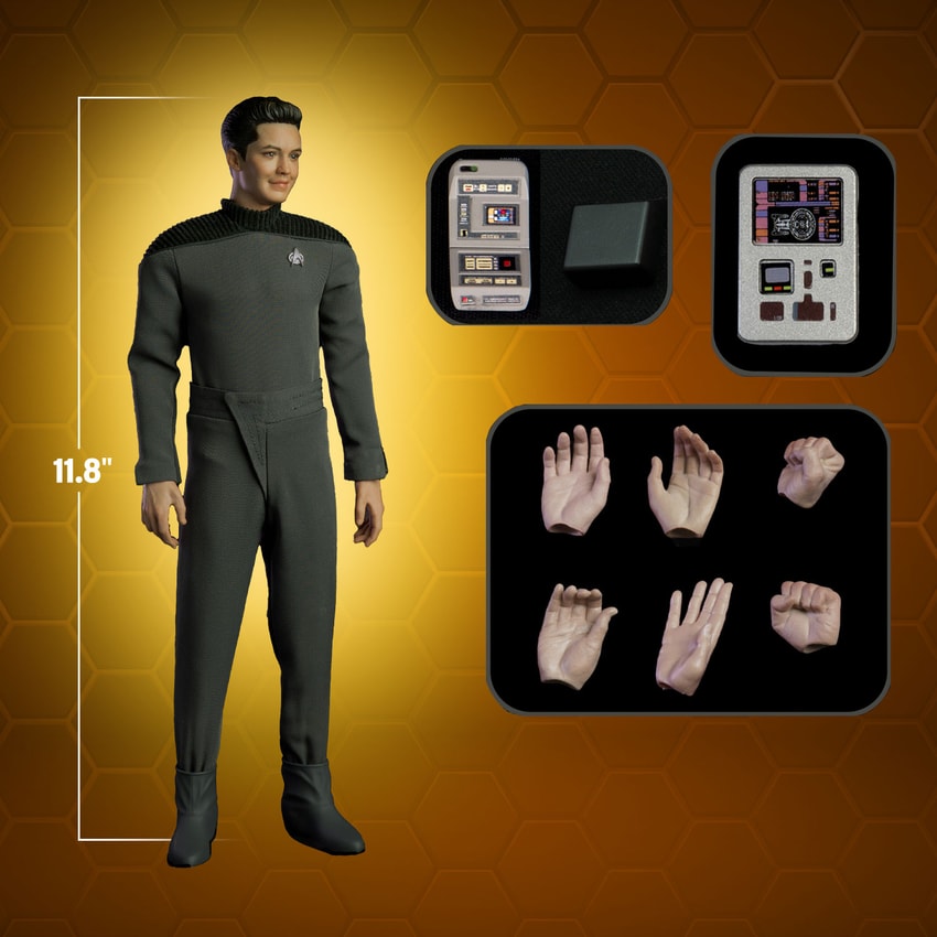 Star Trek Wesley Crusher Sixth Scale Figure - Prototype Shown View 2