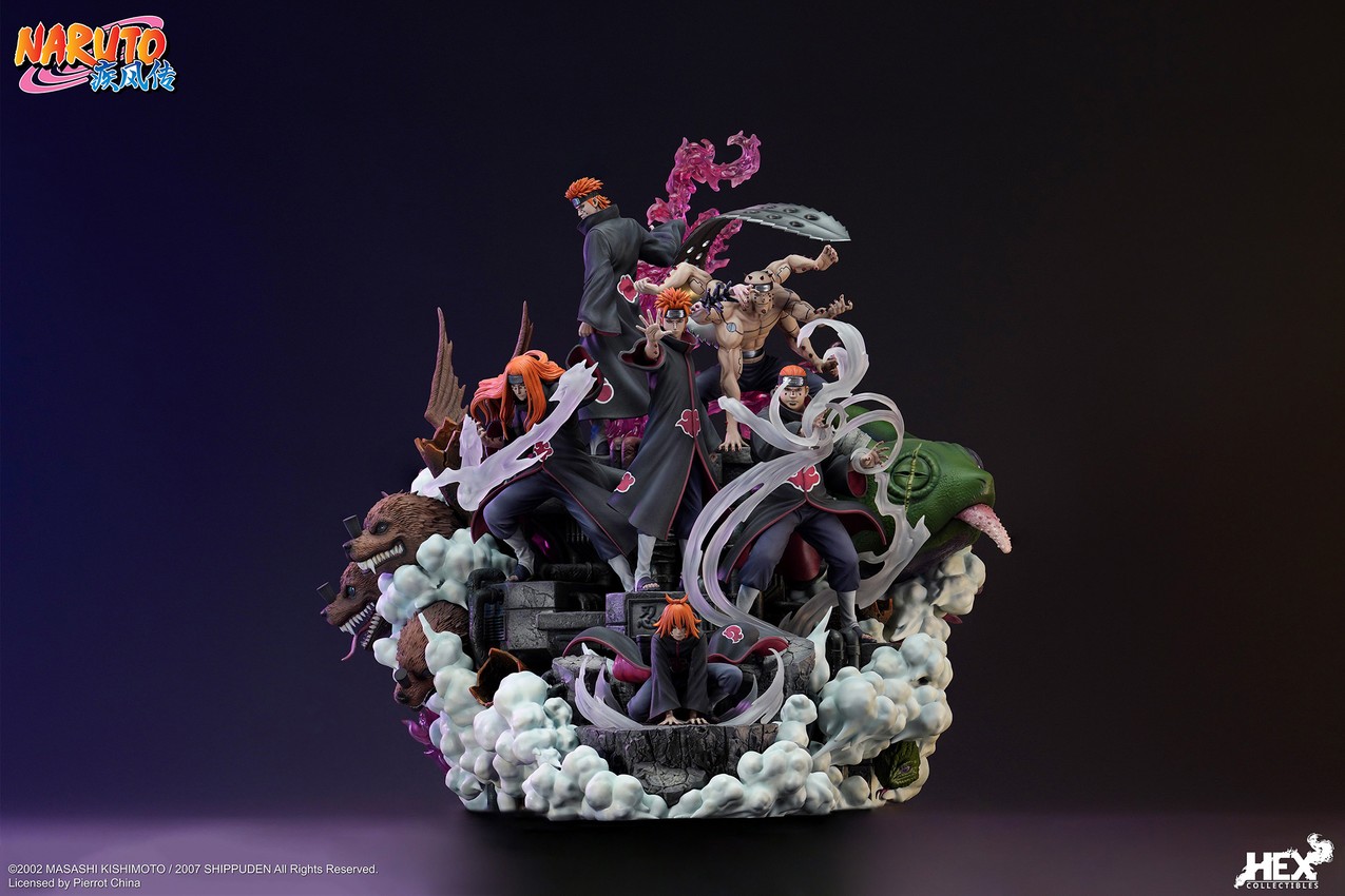 The Six Paths of Pain Statue Diorama by HEX Collectibles