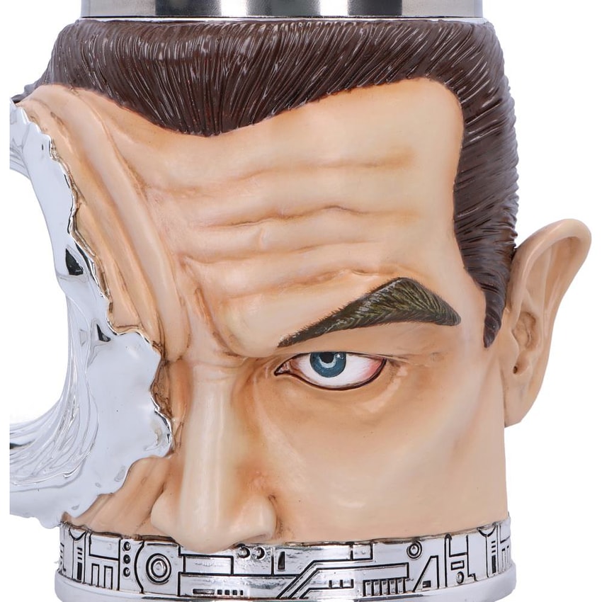 Terminator T-1000 Tankard Collectible Drinkware - Prototype Shown View 3