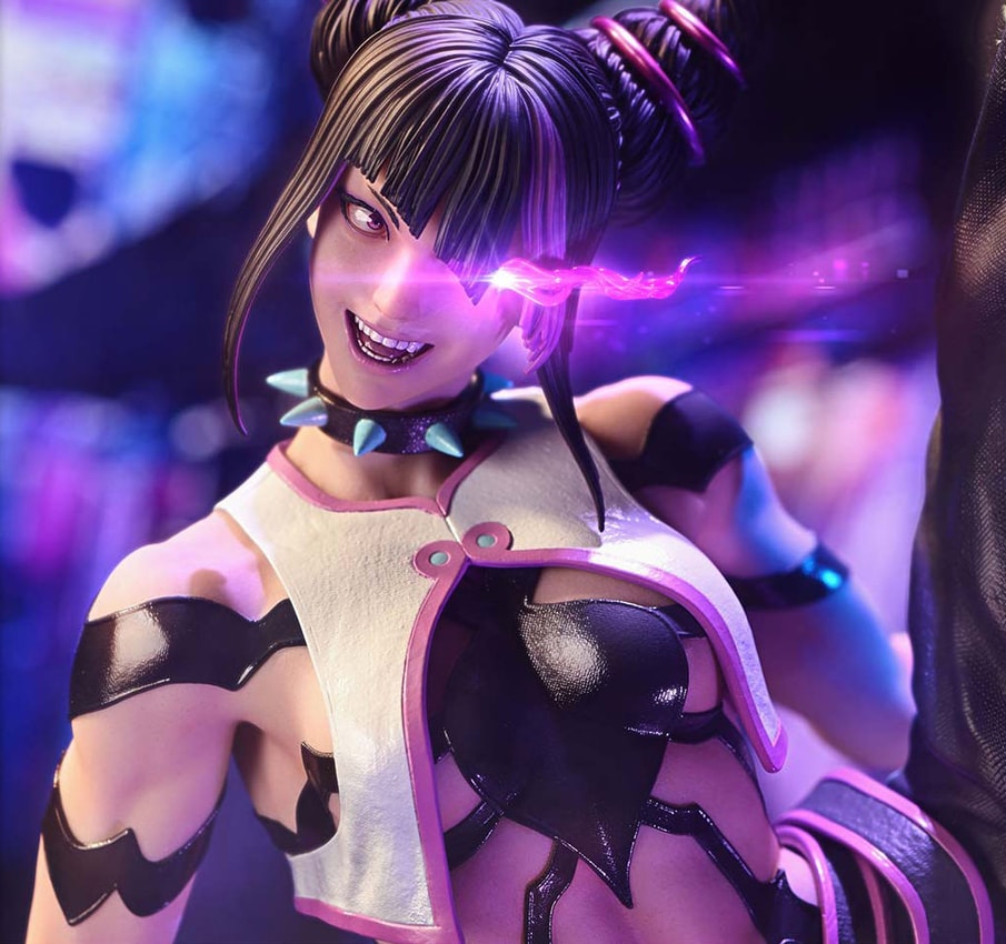 Street Fighter Juri (Ultimate Version) Quarter Scale Statue - Prototype Shown View 3
