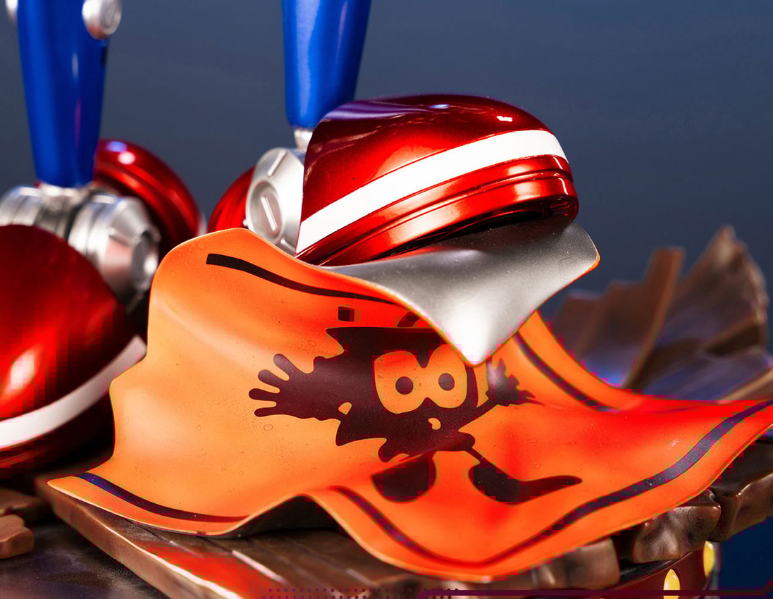 ヒン　メタル置物 Metal Sonic Statue by First 4 Figures | Sideshow Collectibles