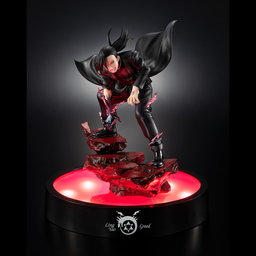 Fullmetal Alchemist Greed (Ling Yao) Collectible Figure - Prototype Shown View 1