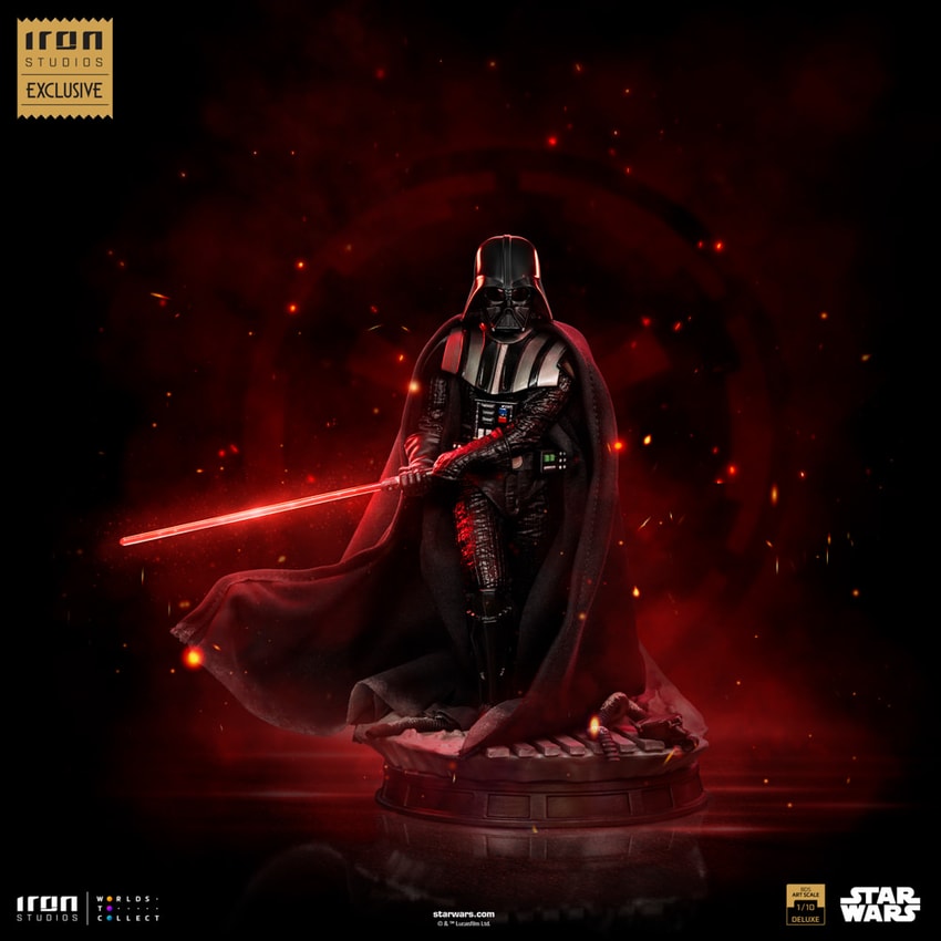 Darth Vader Deluxe 1:10 Art Scale Statue by Iron Studios