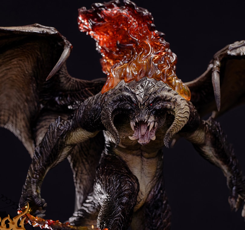 The Lord of the Rings Balrog (Organic Version) Model Kit - Prototype Shown View 4