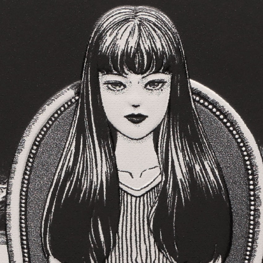 Junji Ito Tomie 1oz Silver Coin Silver Collectible - Prototype Shown View 5