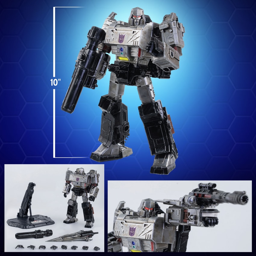 特撮 threezero TRANSFORMERS DLX MEGATRON Transformers: War For Cybertron TrilogyDLX Megatron