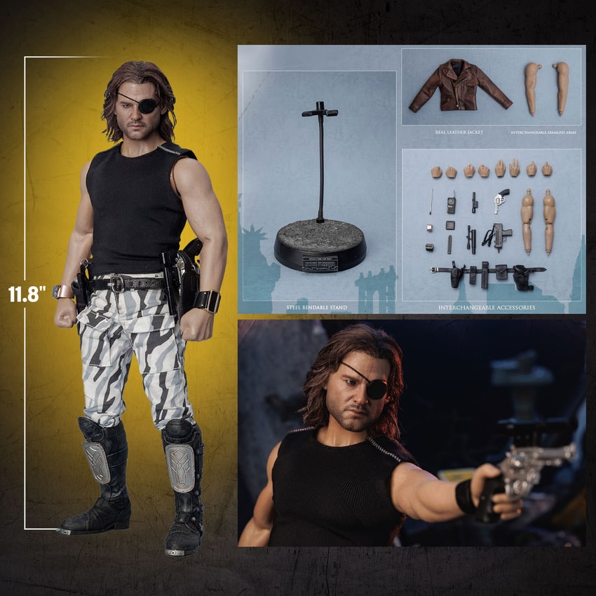 サイドショウ　スネーク・プリスキン ニューヨーク(SIDESHOW) Snake Amazon.com: Escape From New York Snake Plissken 1/6 Scale