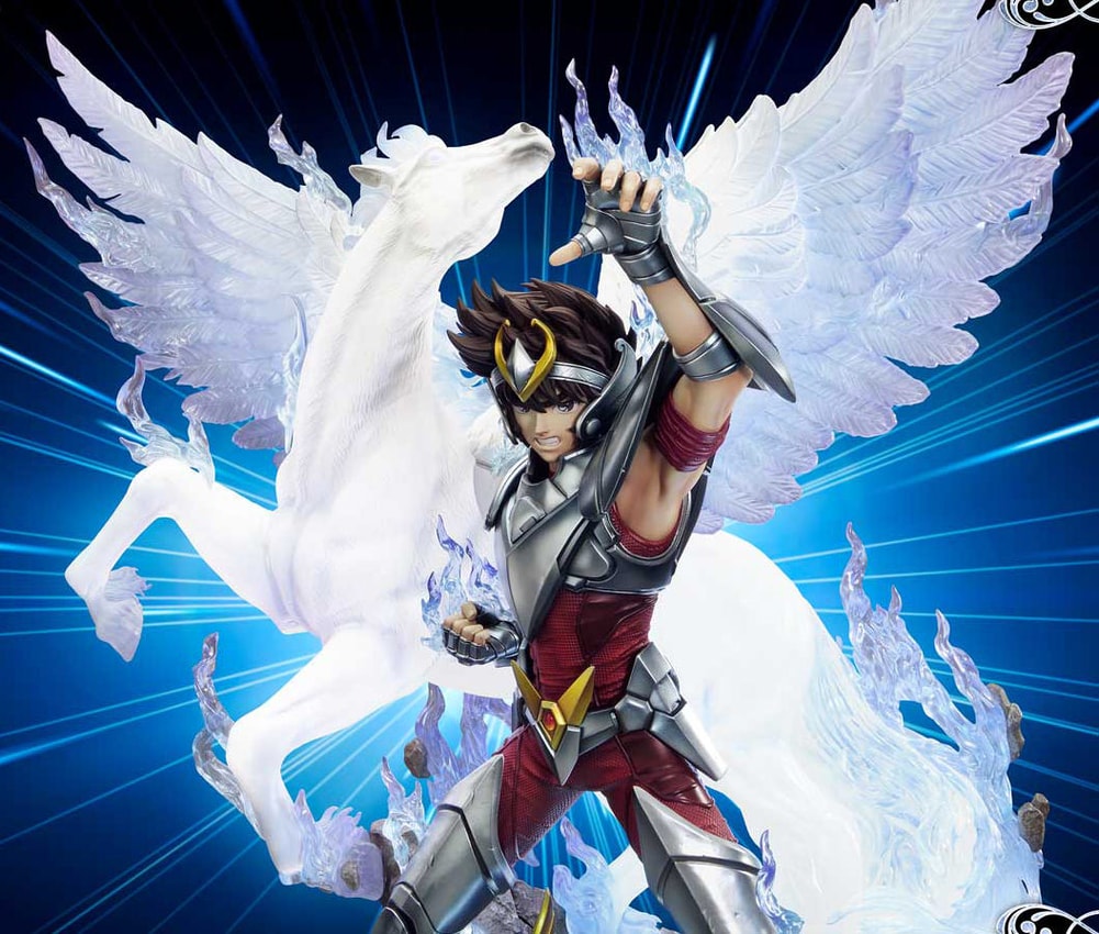 Saint Seiya Pegasus Seiya "Final Bronze Cloth" (Bonus Version) Quarter Scale Statue - Prototype Shown View 5