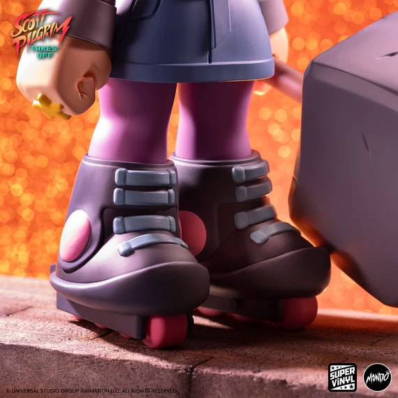 Scott Pilgrim Ramona Flowers Super Vinyl Collectible Figure - Prototype Shown View 3