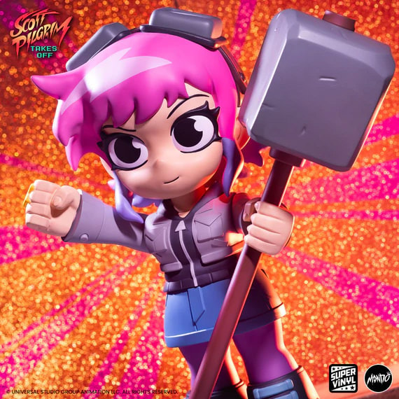 Scott Pilgrim Ramona Flowers Super Vinyl Collectible Figure - Prototype Shown View 4