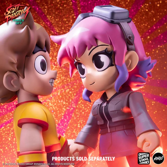 Scott Pilgrim Ramona Flowers Super Vinyl Collectible Figure - Prototype Shown View 5